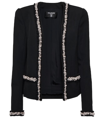 Embellished wool jacket | Balmain
