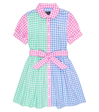 Gingham cotton dress | Polo Ralph Lauren Kids