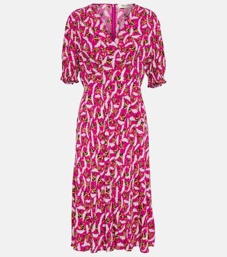 Jemma floral midi dress | Diane von Furstenberg