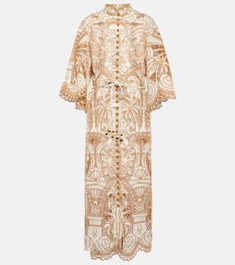 Abito camicia Ginger in broderie anglaise | Zimmermann