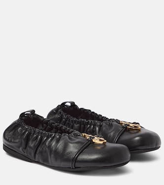 Ballerinas Anchor aus Leder | JW Anderson