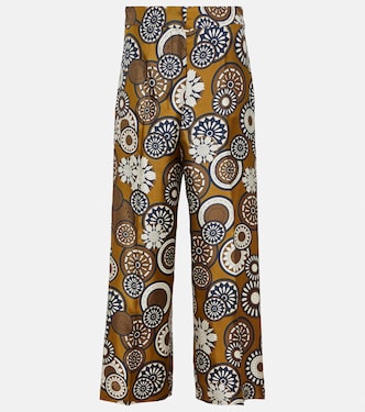 Pantalon Timeb à taille haute en crêpe de soie | 'S Max Mara