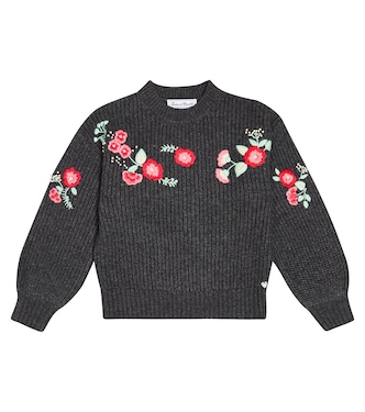 Pullover in misto lana con ricami | Tartine et Chocolat