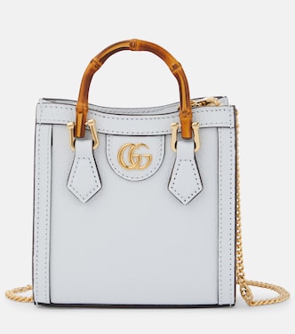 Diana Mini leather tote bag | Gucci