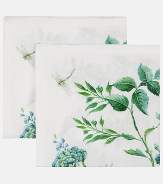 Secret Garden set of 2 linen napkins | Aquazzura Casa