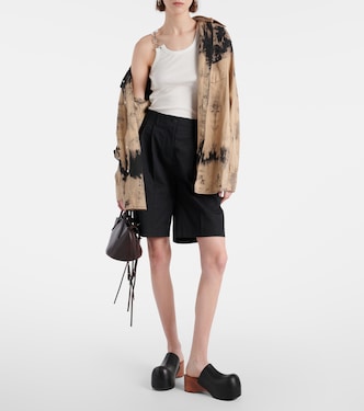 Top in jersey di cotone con catena | Acne Studios
