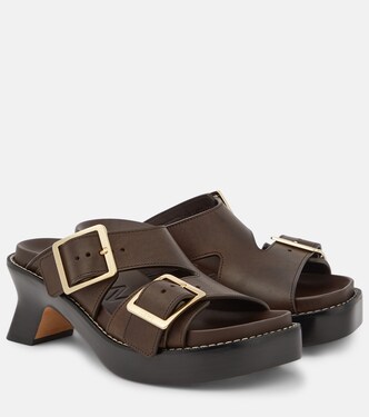 Ease leather sandals | Loewe