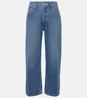 Jeans Loose Crop a vita alta  | Re/Done