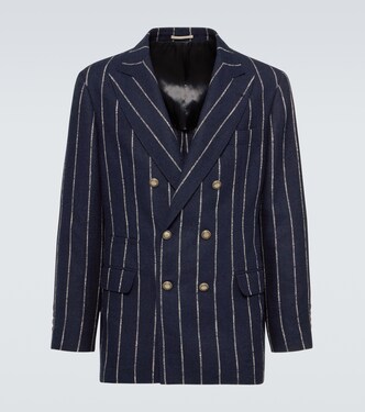 Blazer aus einem Leinengemisch | Brunello Cucinelli