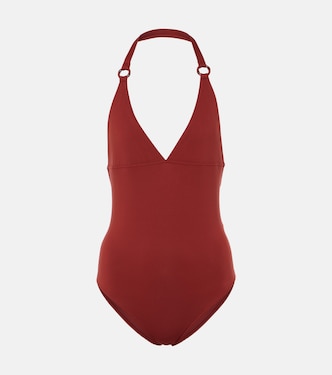 Bañador Ring Marine con cuello halter | Loro Piana