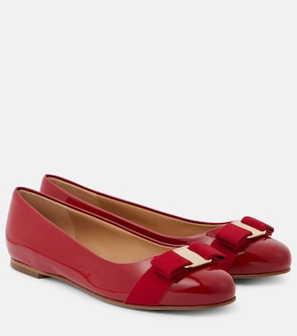 Ballerinas Varina aus Lackleder | Ferragamo