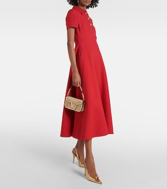 VLogo Signature leather slingback pumps | Valentino Garavani