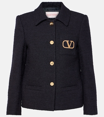 Jacke VLogo Signature aus Tweed | Valentino