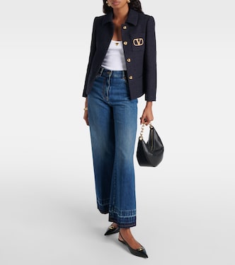 Chaqueta de tweed con VLogo Signature | Valentino