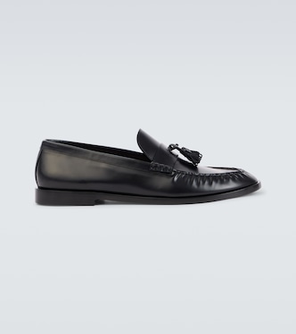 Polished leather loafers | The Row