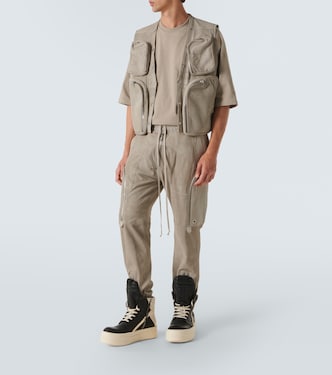 Cargohose aus Leder | Rick Owens