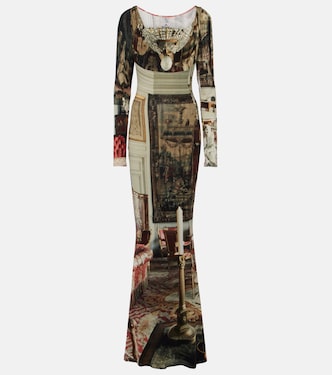 Saloon printed maxi dress | Vivienne Westwood