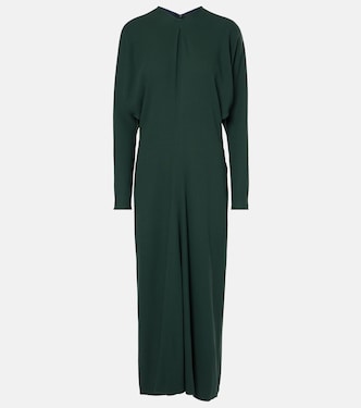 Abito midi drappeggiato | Victoria Beckham