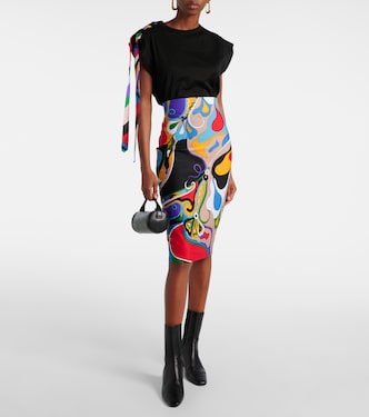 Bleistiftrock Orchidee | Pucci