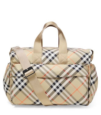 Borsa per il cambio in canvas Burberry Check | Burberry Kids