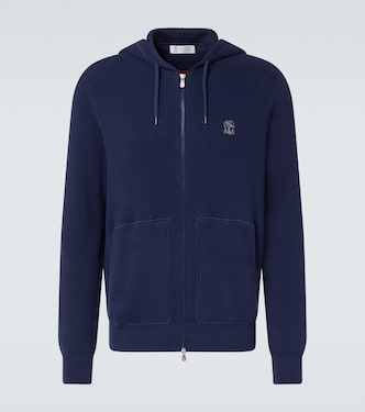 Kapuzenjacke aus Baumwolle | Brunello Cucinelli