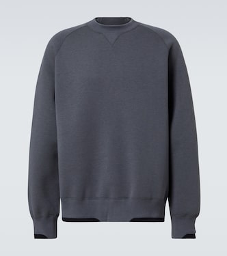 Sweatshirt aus einem Baumwollgemisch | Sacai
