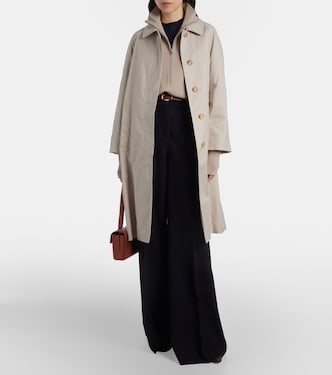 Mantel The Cube Orleans aus Twill | Max Mara