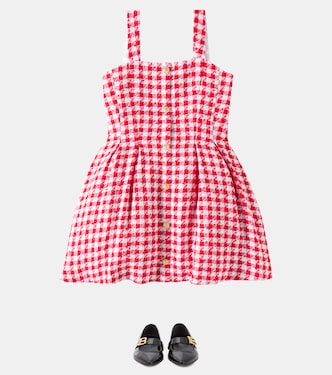 Kleid aus Tweed | Balmain Kids