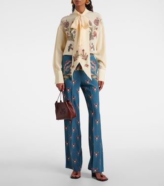 Floral silk blouse | Etro