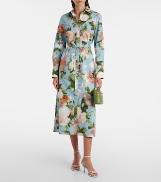 Hemdblusenkleid aus Baumwolle | Erdem