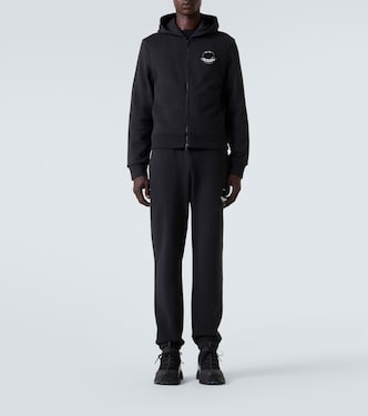 Logo cotton jersey sweatshirt | Moncler
