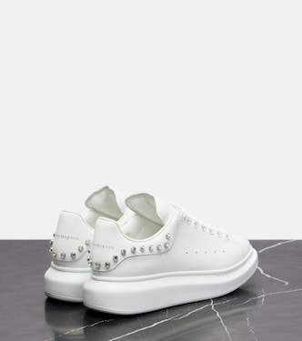 Baskets Oversized en cuir à ornements | McQueen