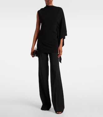 Fiorella asymmetric jersey top | Sportmax