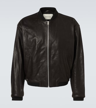 Chaqueta bomber de piel | Frame