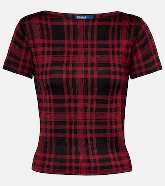 Plaid top | Polo Ralph Lauren