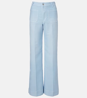 Jeans Alina a vita media e gamba larga | Victoria Beckham