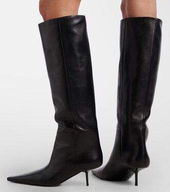 Stiefel Victoire 55 aus Leder | Saint Laurent