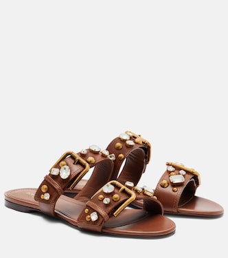 Sandalias de piel adornadas | Dolce&Gabbana