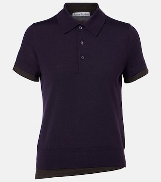 Polopullover aus Wolle | Acne Studios