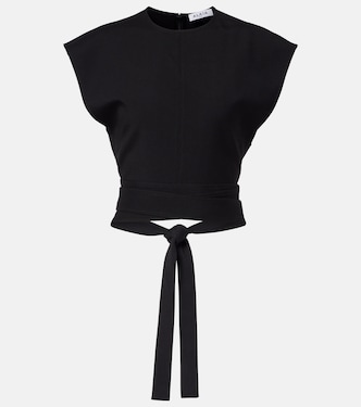Belted wool top | Alaïa