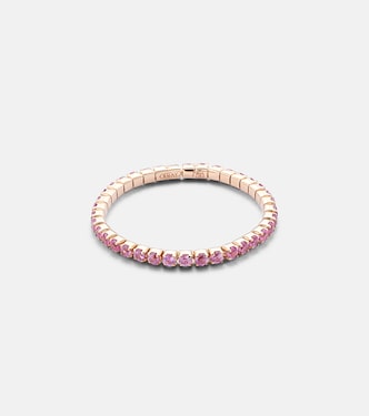 Bague Thread en or 18 ct et saphirs | Shay Jewelry