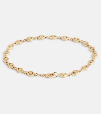 Evil Eye 14kt gold bracelet | Sydney Evan