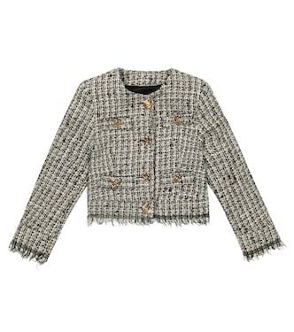 Veste en tweed à ornements | Balmain Kids