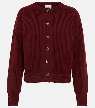 Michaela ribbed cashmere cardigan | Khaite