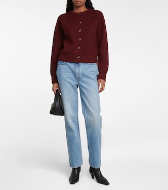 Michaela ribbed cashmere cardigan | Khaite