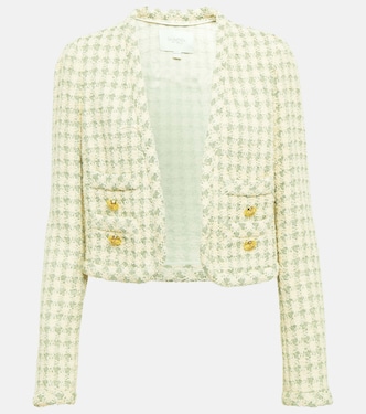 Checked tweed cropped jacket | Giambattista Valli
