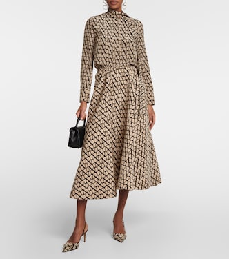 Pumps slingback Toile Iconographe | Valentino Garavani