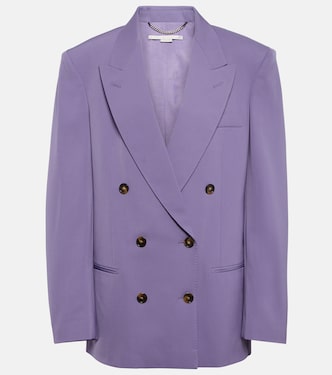 Blazer oversize in misto lana | Stella McCartney