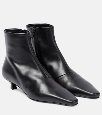 Leather ankle boots | Toteme