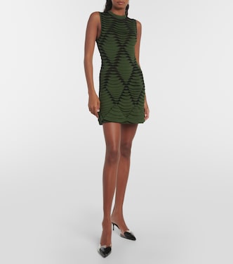 Miniabito in maglia effetto serpente | Alaïa